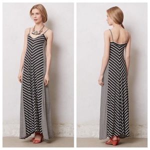 Anthropologie Puella Market Day striped Maxi Dress